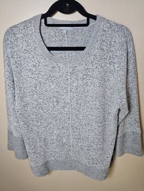 Habitat Clothes To Live In Gray Crewneck Soft Lightweight Sweater Sweatshirt XS